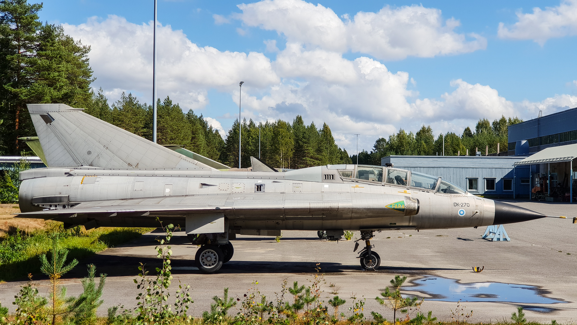 Музей авиации Финляндии в Ювяскюля